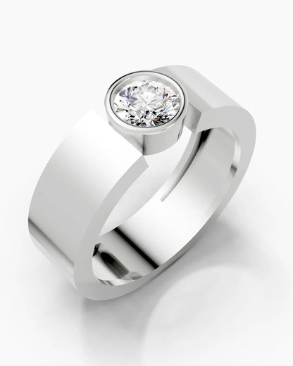 Clear Nest Men Ring