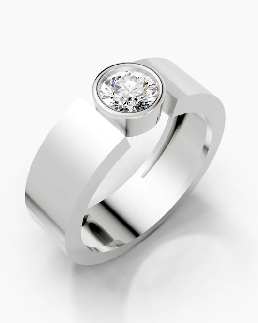 Clear Nest Men Ring