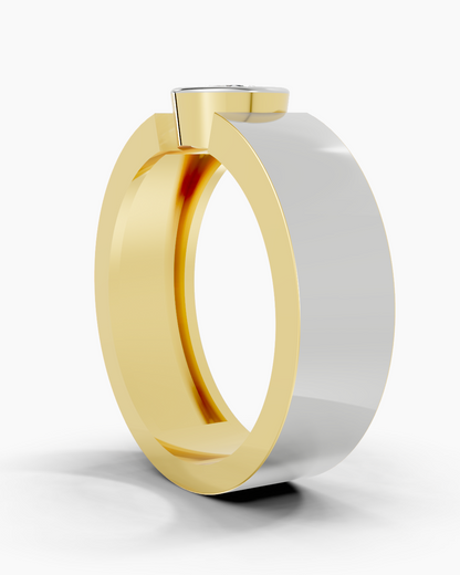 Clear Nest Men Ring