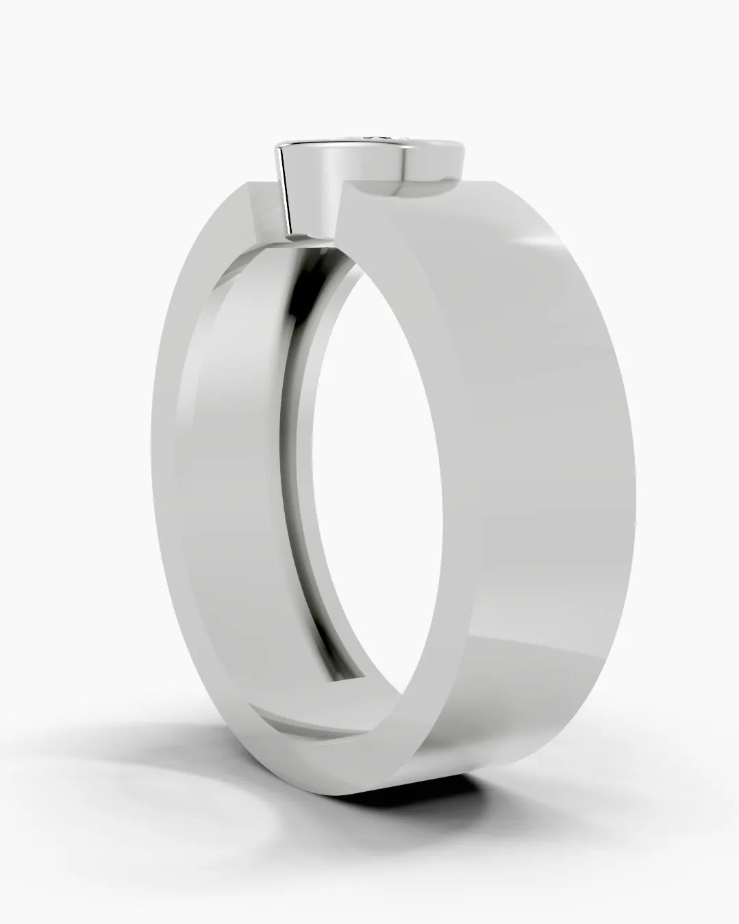 Clear Nest Men Ring
