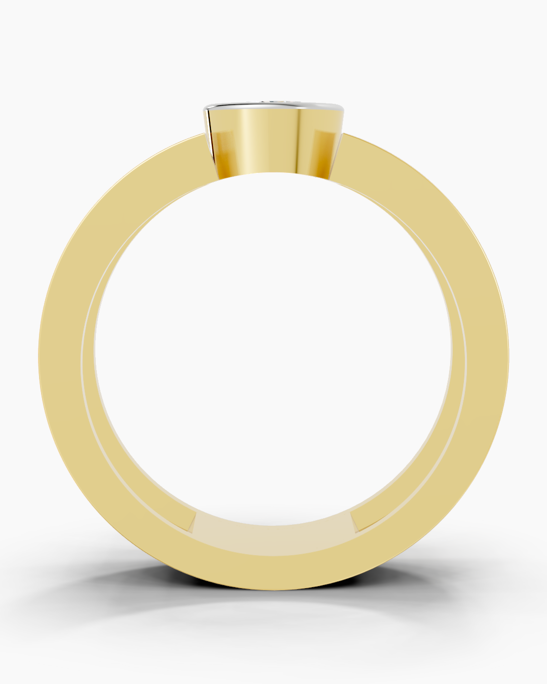 Clear Nest Men Ring