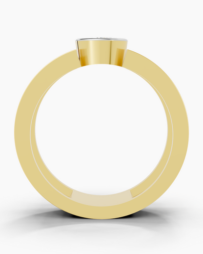 Clear Nest Men Ring
