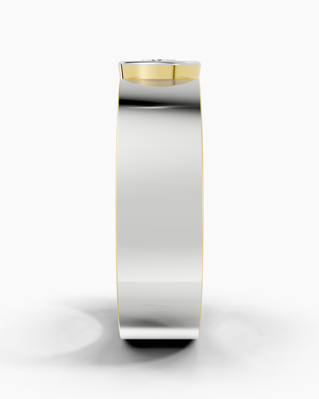 Clear Nest Men Ring