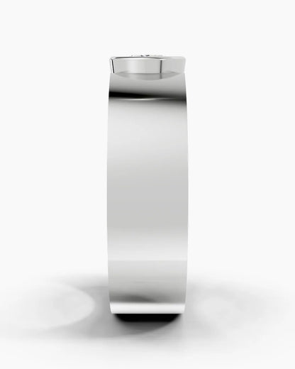 Clear Nest Men Ring