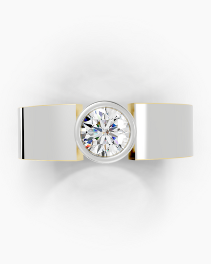Clear Nest Men Ring