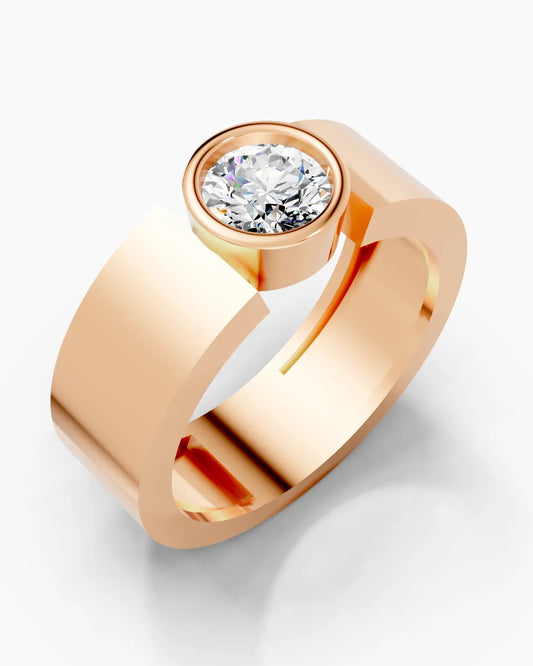 True Line Men Ring