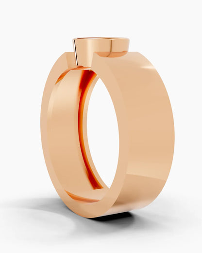 True Line Men Ring