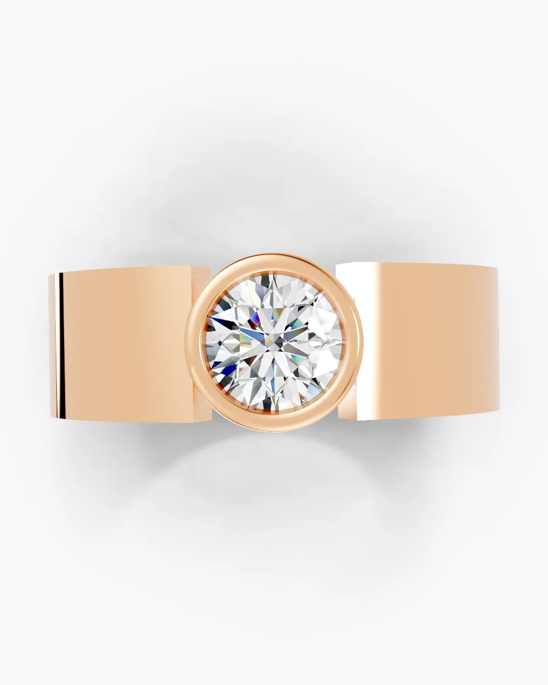 True Line Men Ring
