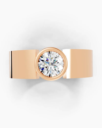 True Line Men Ring