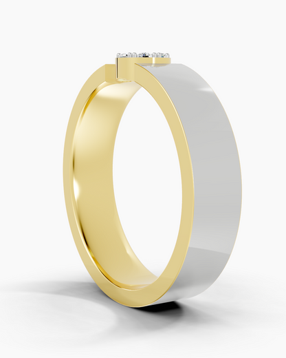 Quiet Cluster Men Ring