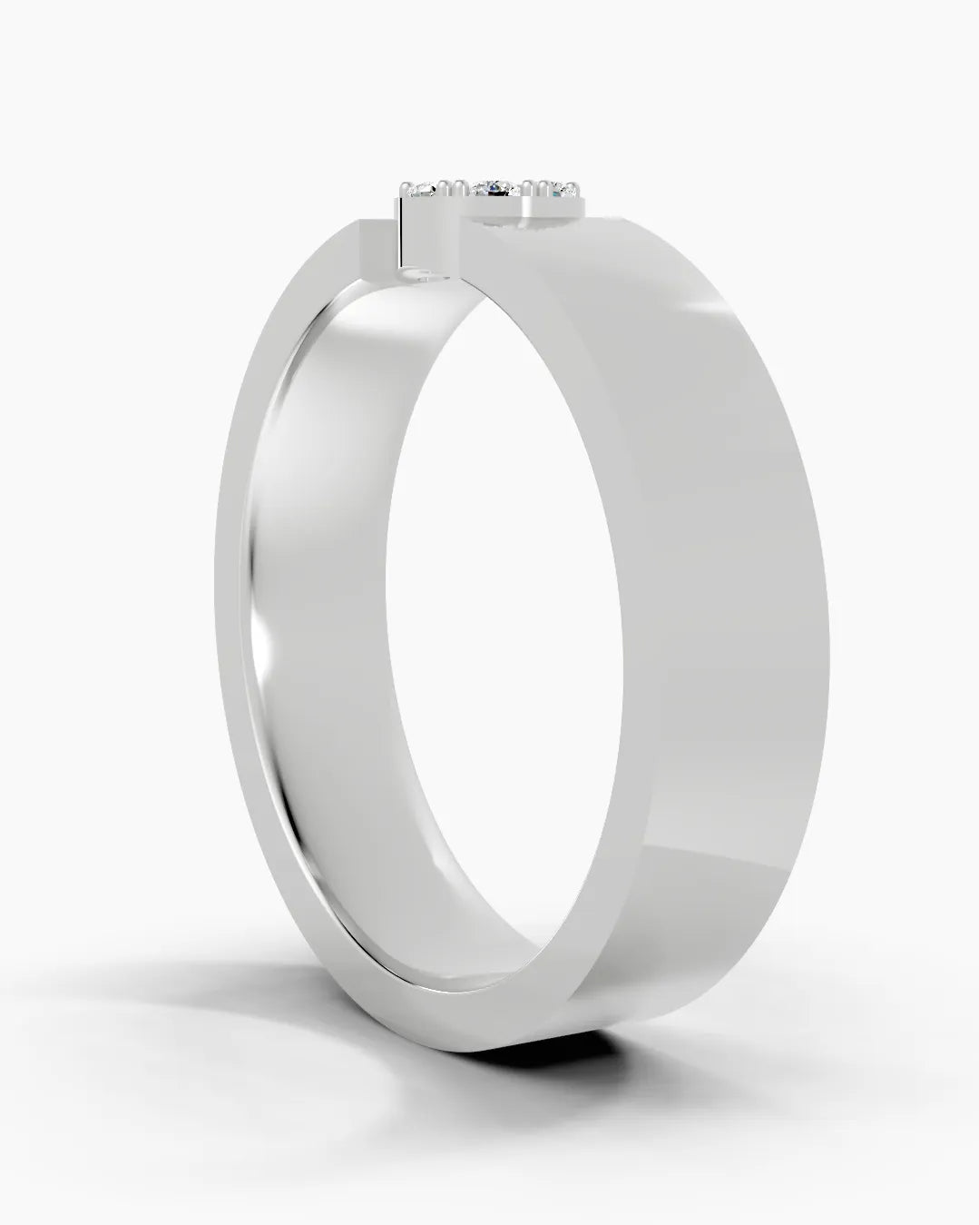 Quiet Cluster Men Ring