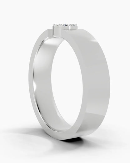 Quiet Cluster Men Ring