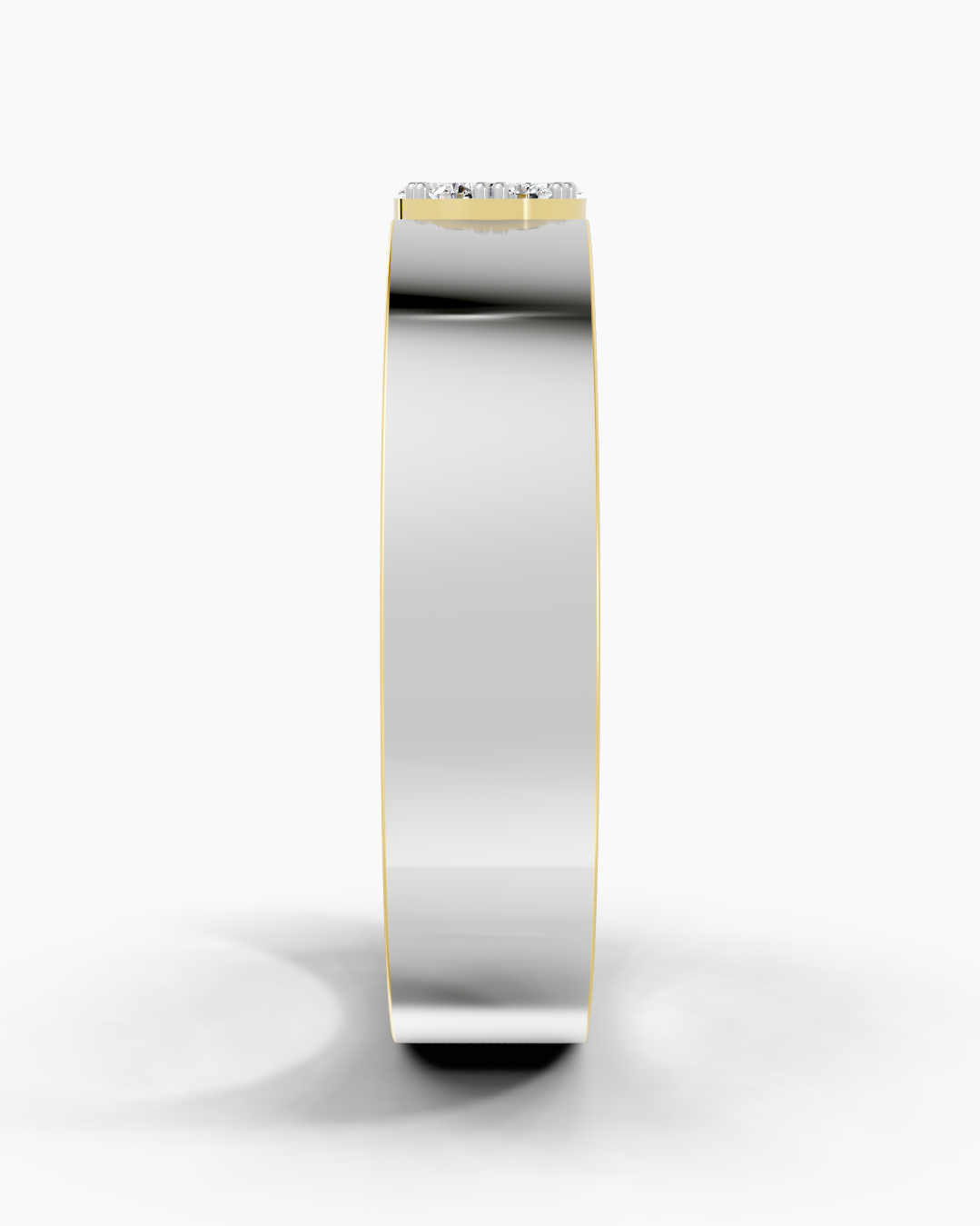 Quiet Cluster Men Ring