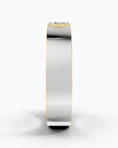 Quiet Cluster Men Ring
