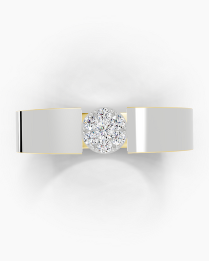 Quiet Cluster Men Ring