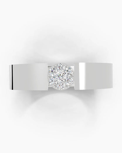 Quiet Cluster Men Ring