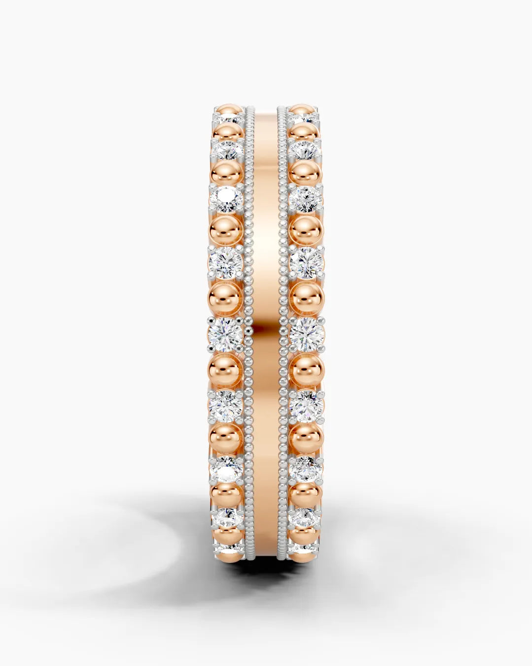 Regal Double Row Women Ring