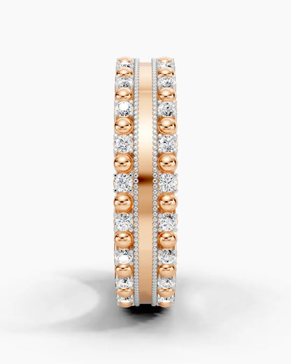 Regal Double Row Women Ring