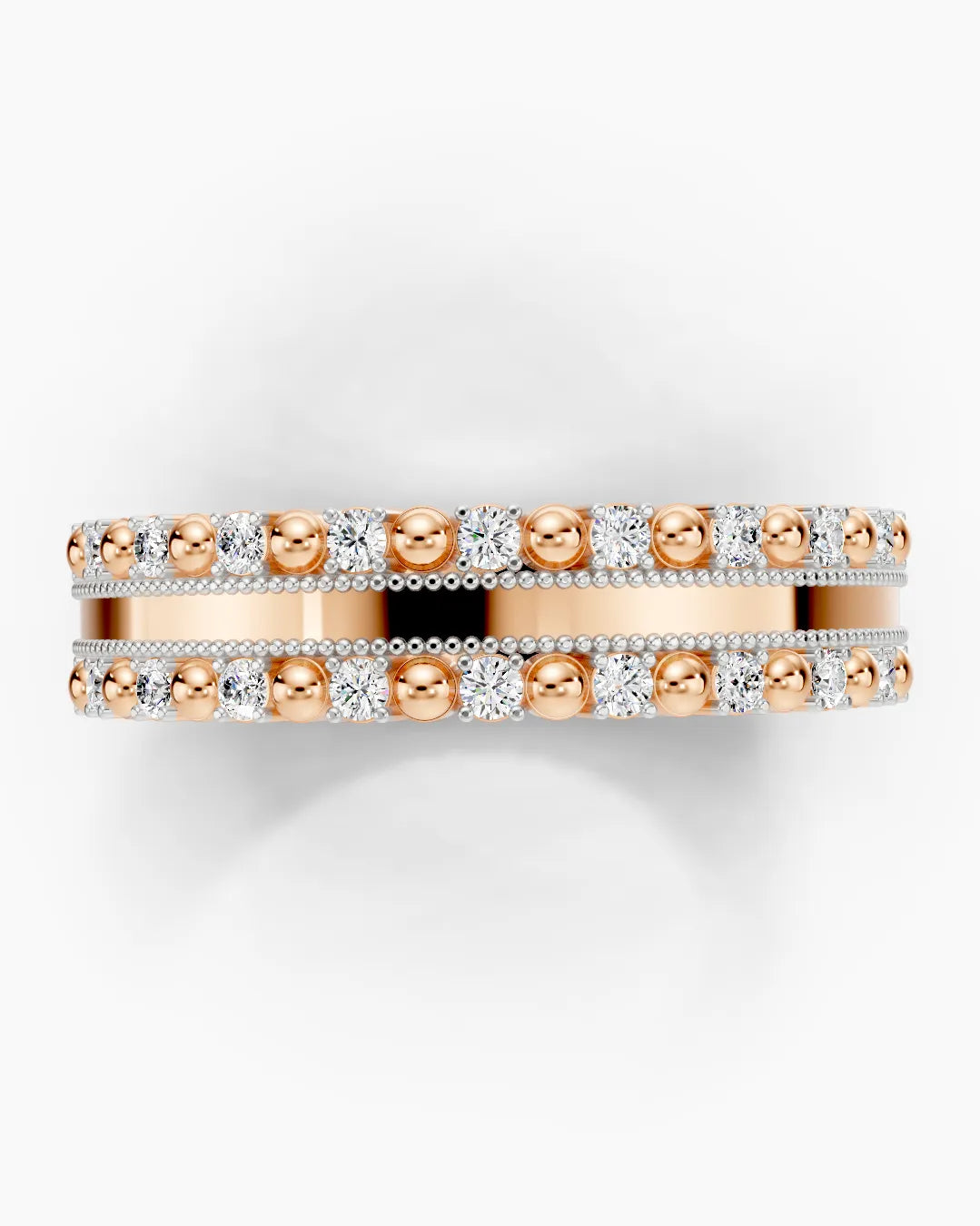Regal Double Row Women Ring