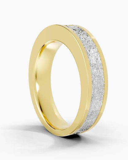 Grain Path Men Ring