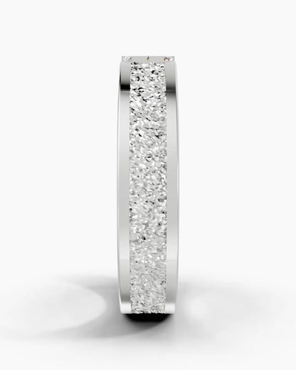 Textured Halo Men Ring