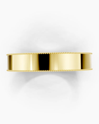 Heritage Milgrain Men Ring
