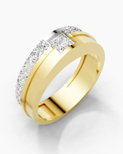 Prismgrain Men Ring