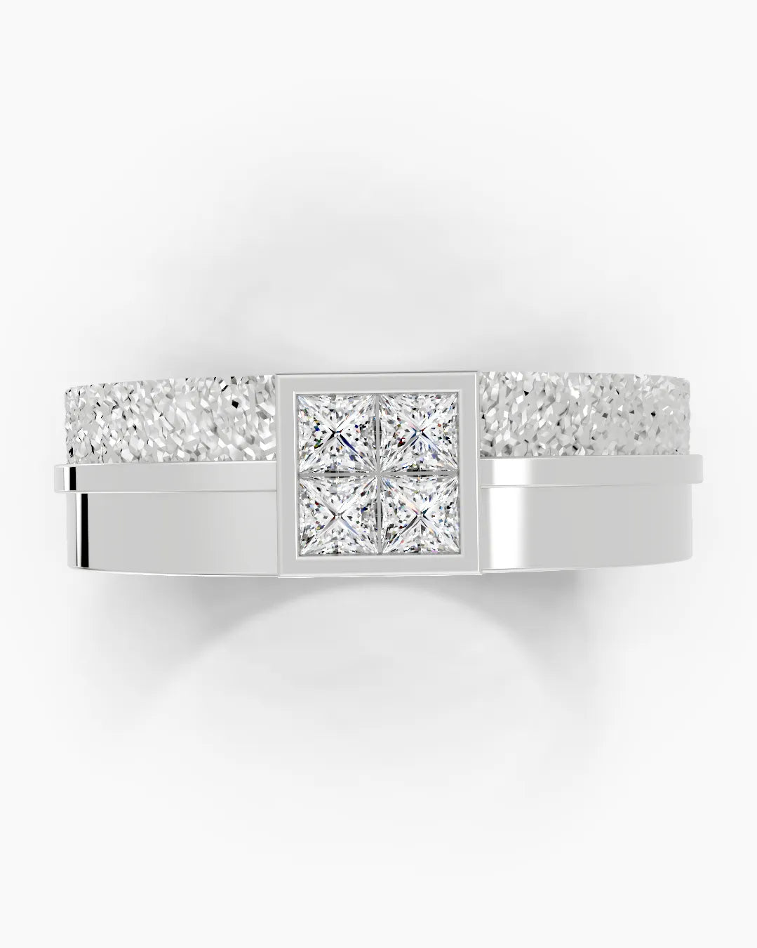 Quadra Gem Men Ring