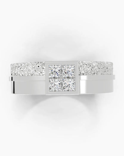 Quadra Gem Men Ring
