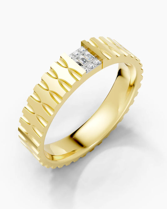 Flint Passage Men Ring