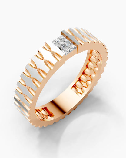 Nimbus Crest Men Ring
