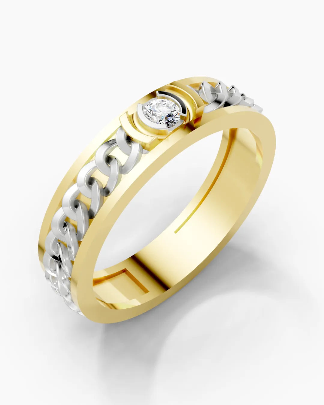 Bronze Path Men Ring