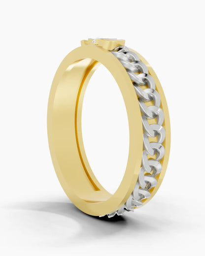 Bronze Path Men Ring