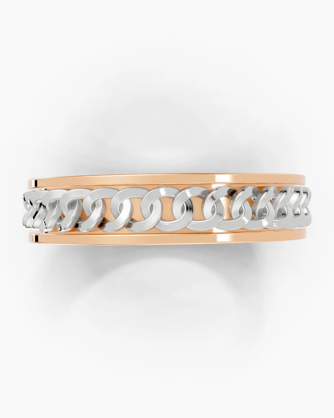 Chain Crest Men Ring