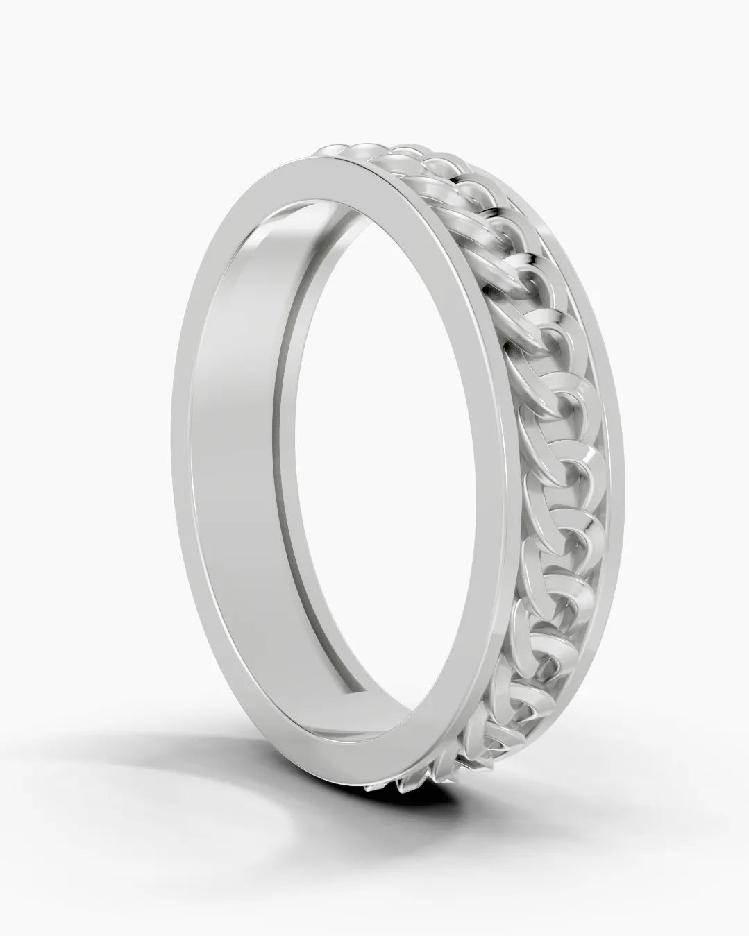 Braided Mark Men Ring