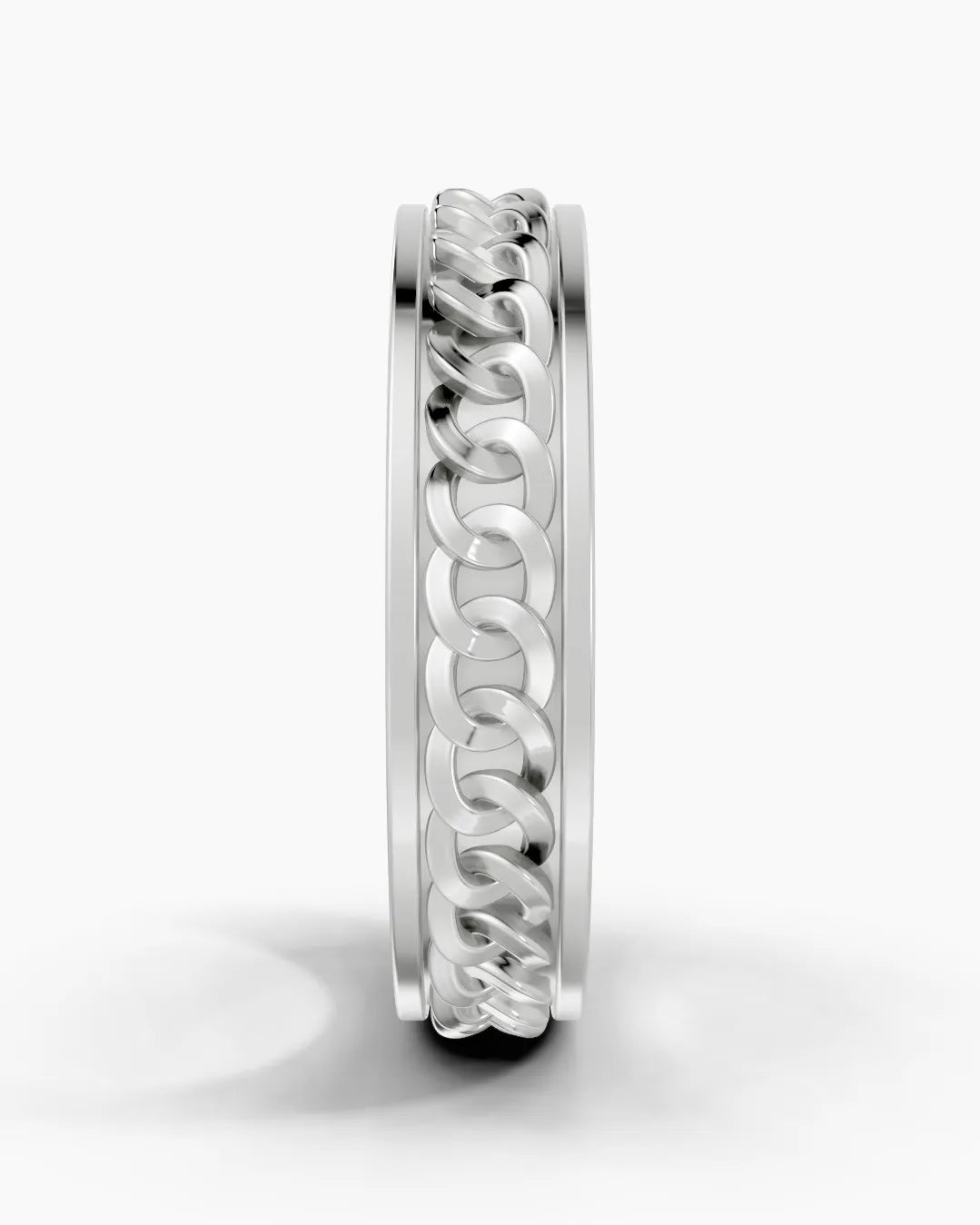 Braided Mark Men Ring