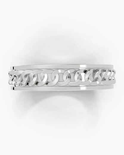 Braided Mark Men Ring