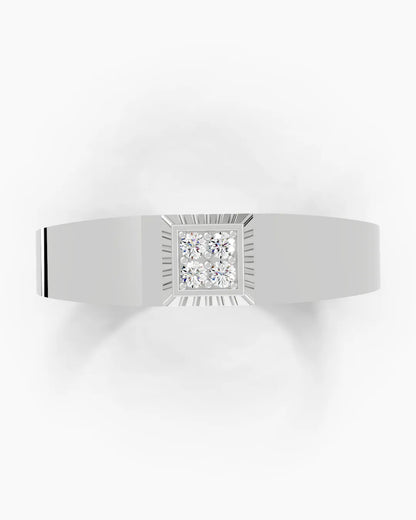 Brim Alloy Men Ring