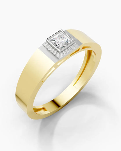 Knurth Axis Men Ring