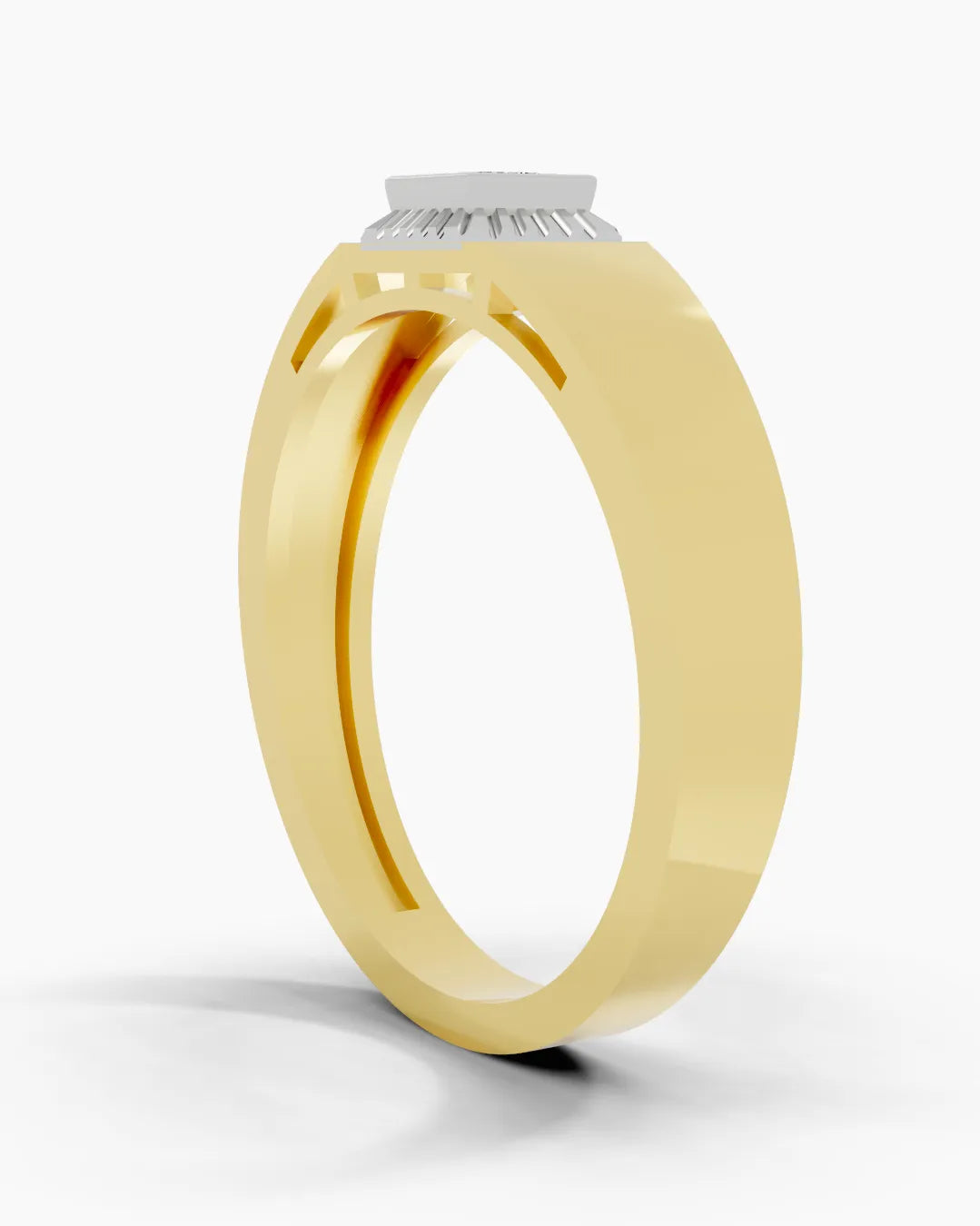 Knurth Axis Men Ring