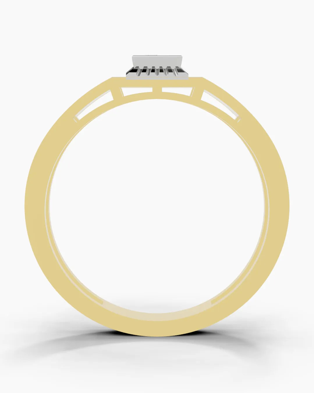 Knurth Axis Men Ring