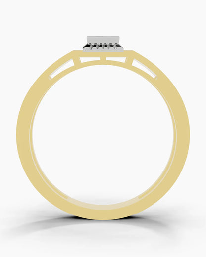 Knurth Axis Men Ring