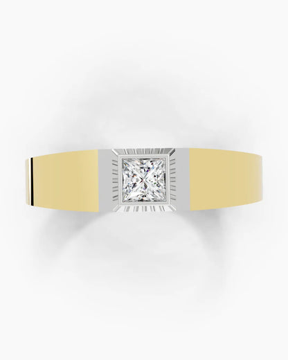 Knurth Axis Men Ring
