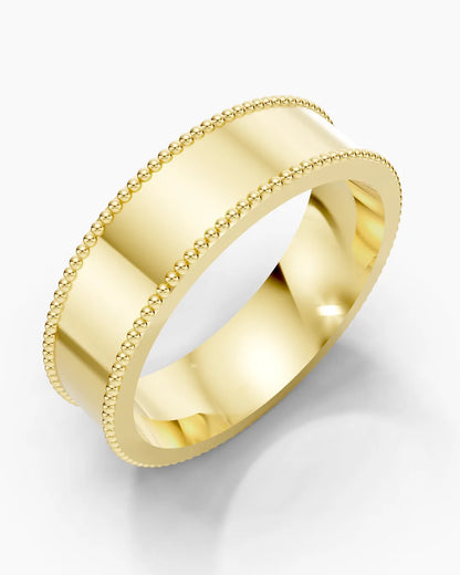 Classic Textured Men Ring