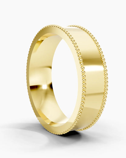 Classic Textured Men Ring