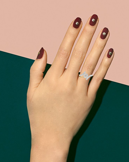 Rose Radiance Floral Women Ring