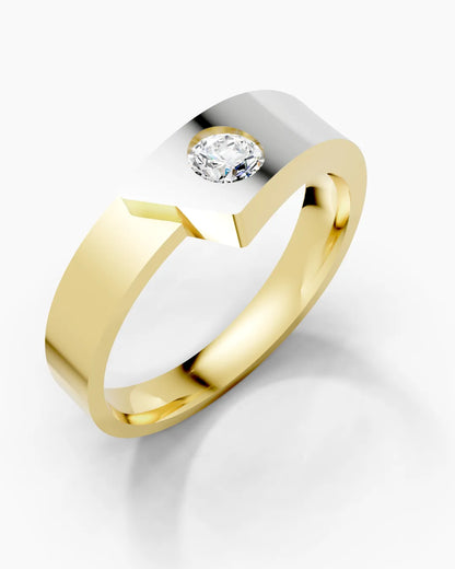 Quiet Alloy Men Ring