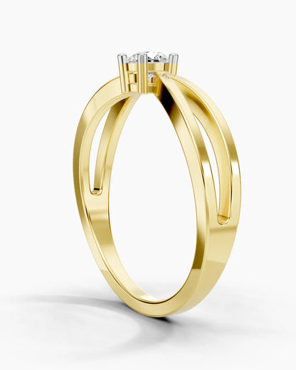 Crisscross Women Ring