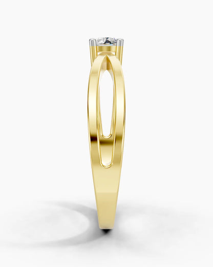 Crisscross Women Ring