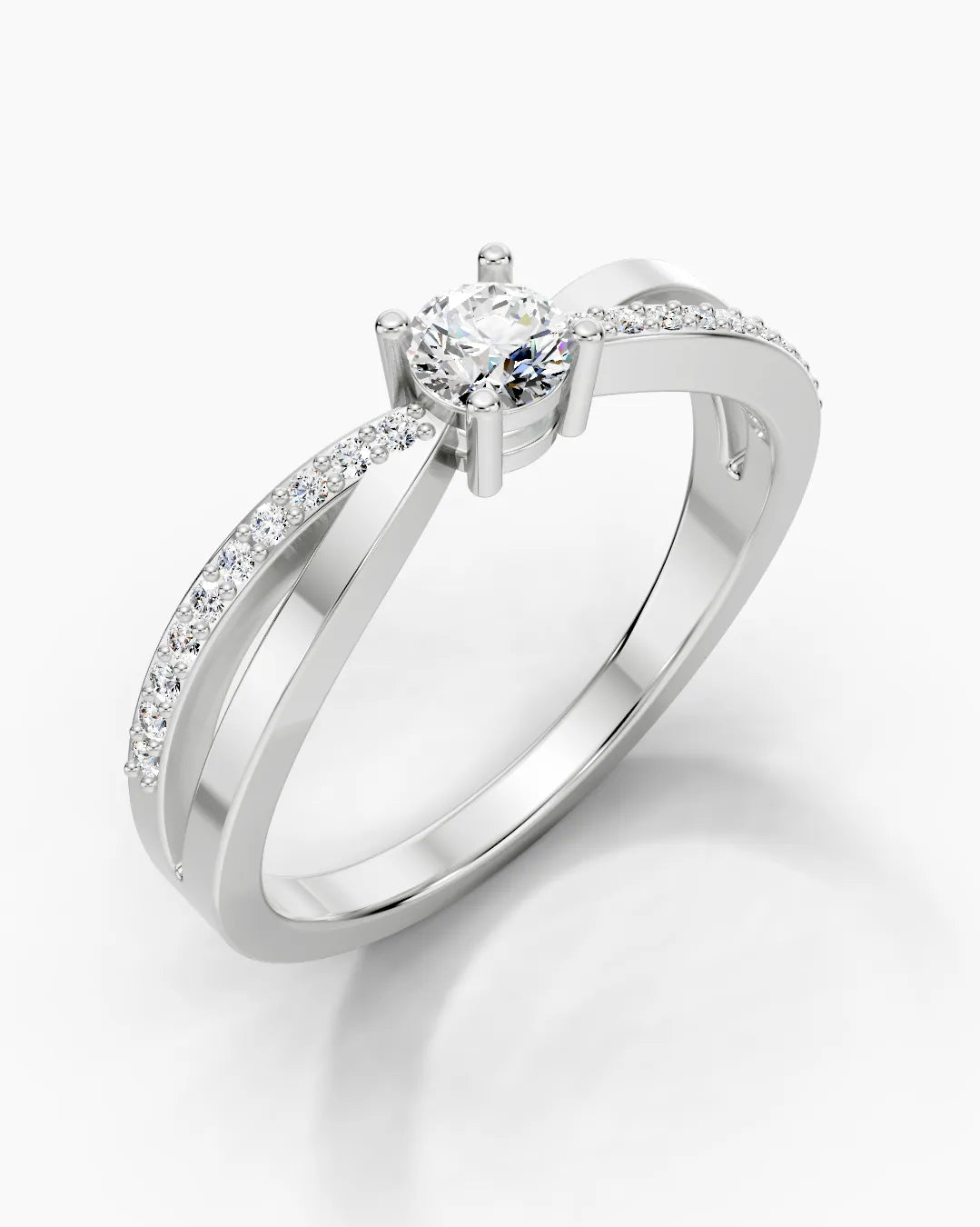 Flowing Embrace Women Ring